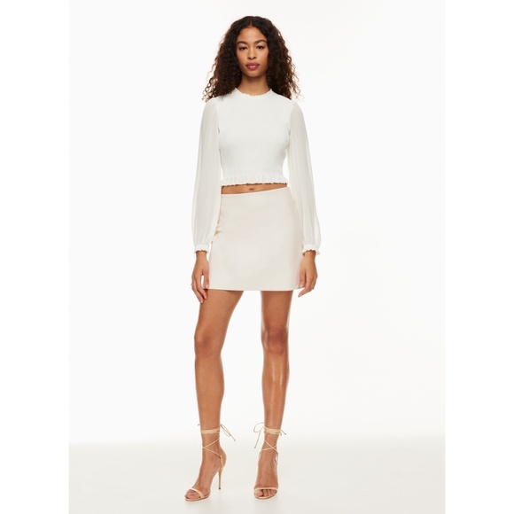 ARITZIA Wilfred Tempest Blouse in Ivory - Petite Small, NWT ($128 Retail) - Picture 2 of 5